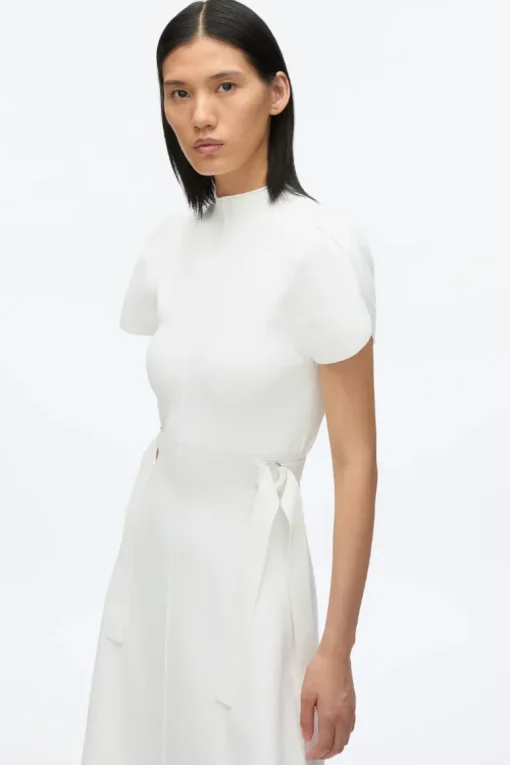 Compact Rib Tulip Dress