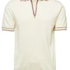 Contrast Knit Polo