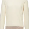 Contrast Trim Sweater