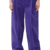 Corduroy Relaxed Pleated Pants