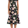 Cotton Poplin Twist Front Dress