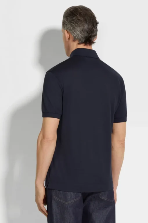 Cotton Silk Polo