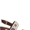 County Embroidered Sandals