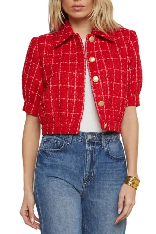 Cove Cropped Tweed Jacket