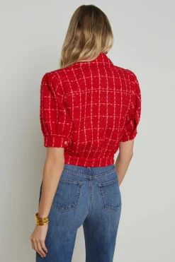 Cove Cropped Tweed Jacket
