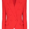 Crepe 6-Button Jacket