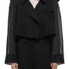 Cropped Trench Coat
