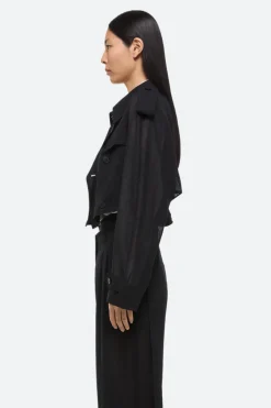Cropped Trench Coat