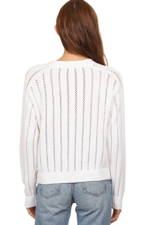 Cropped V-Neck Cardigan