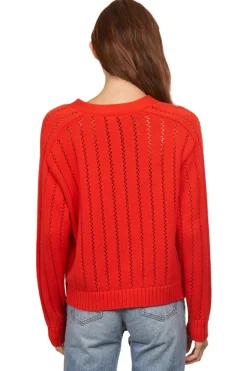 Cropped V-Neck Cardigan
