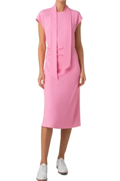 Crêpe Midi Dress