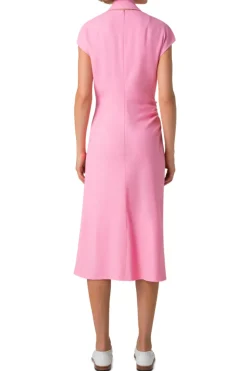 Crêpe Midi Dress