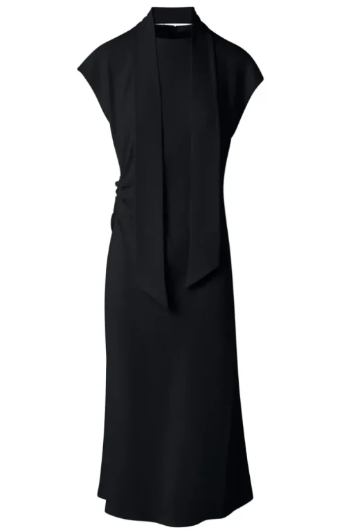 Crêpe Midi Dress
