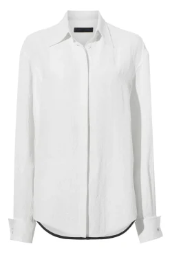 Crushed Matte Satin Shirt