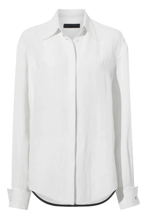 Crushed Matte Satin Shirt