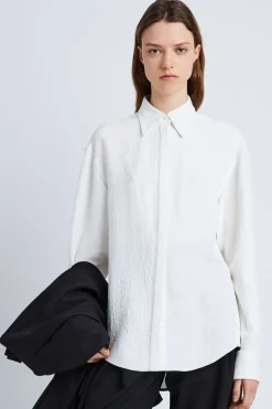 Crushed Matte Satin Shirt