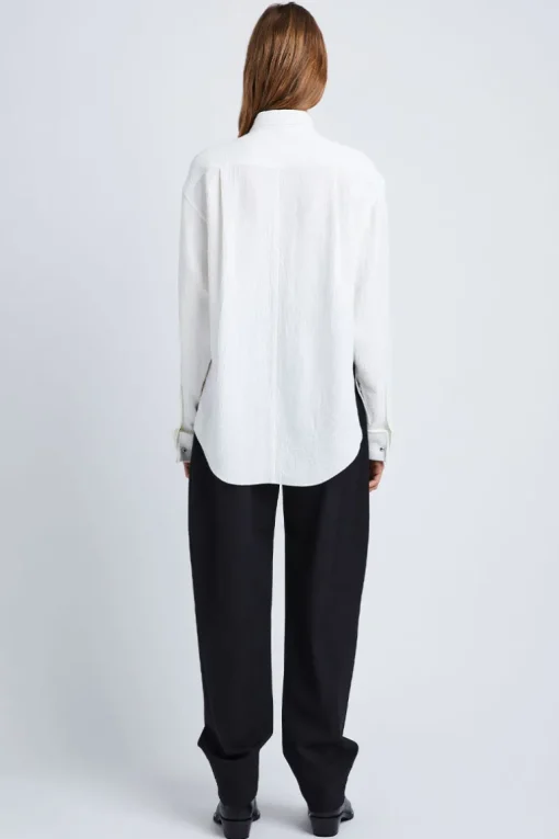 Crushed Matte Satin Shirt