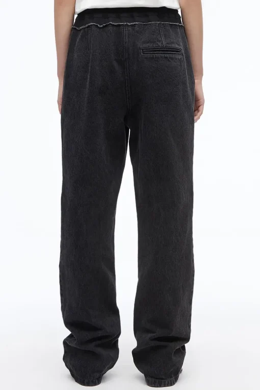 Denim Combo Pant