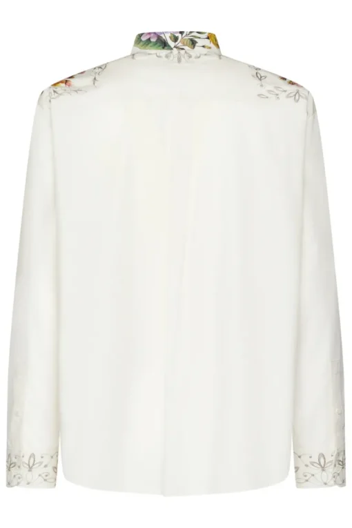 DIOMEDE Poplin Embroidered Shirt