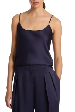Double Satin Charmeuse Tank