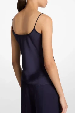 Double Satin Charmeuse Tank