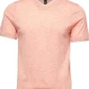 Double Trim V-Neck Tee