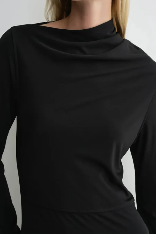 Draped Jersey Dress