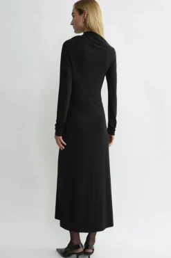 Draped Jersey Dress