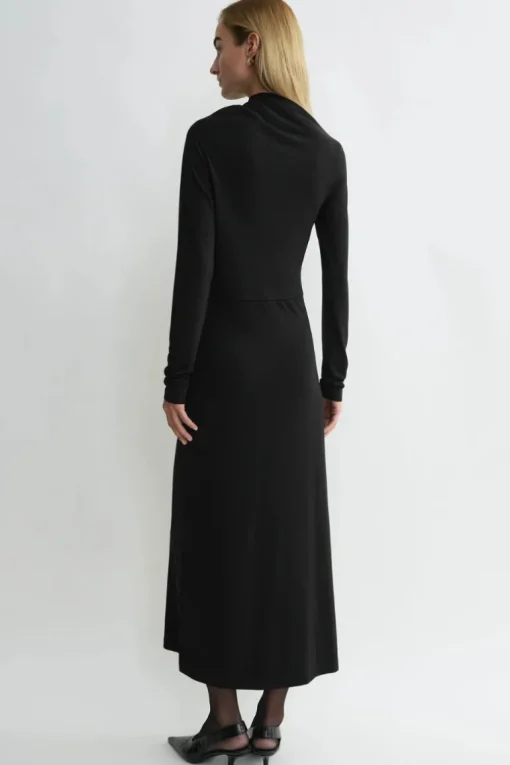 Draped Jersey Dress