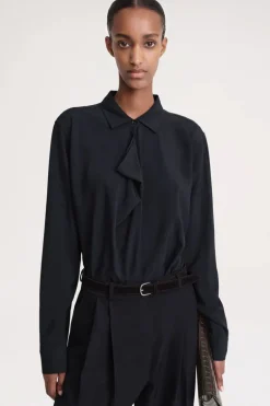 Drape-Front Shirt