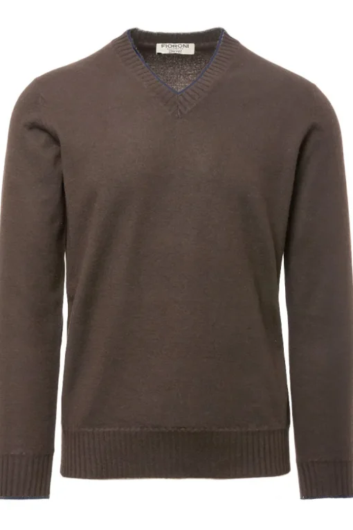 Duvet Cashmere V-Neck