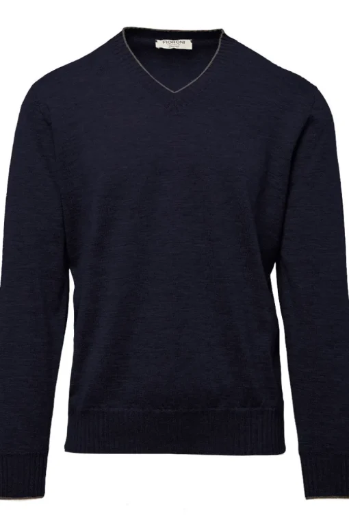 Duvet Cashmere V-Neck