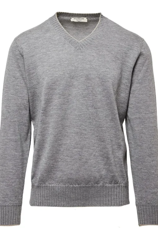 Duvet Cashmere V-Neck