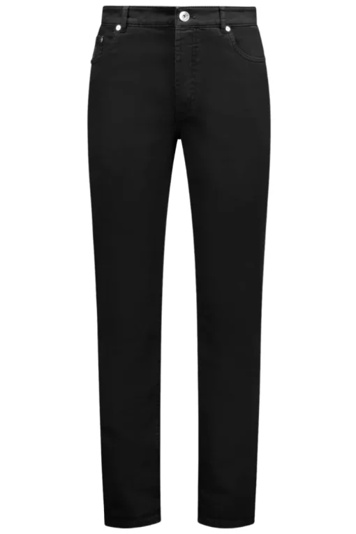 Dyed Denim Trousers