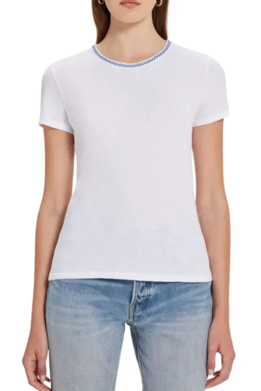 Ella Embroidered Tee