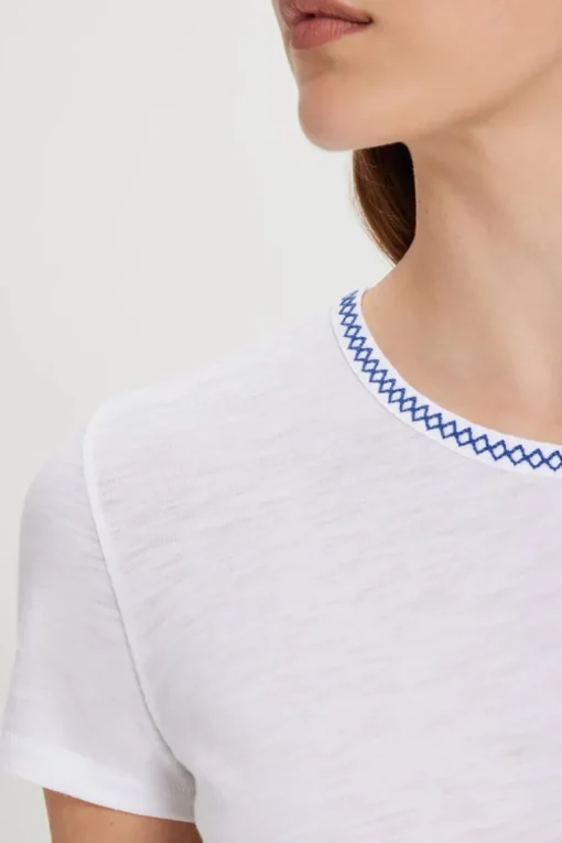 Ella Embroidered Tee