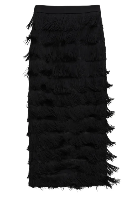 Emotional Essence II Fringe Skirt