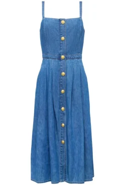 Esmeralda Chambray Dress