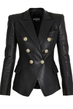 Fitted Leather Jacket