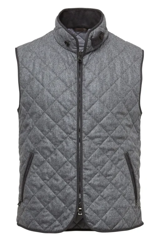 Flannel Quilted Vest