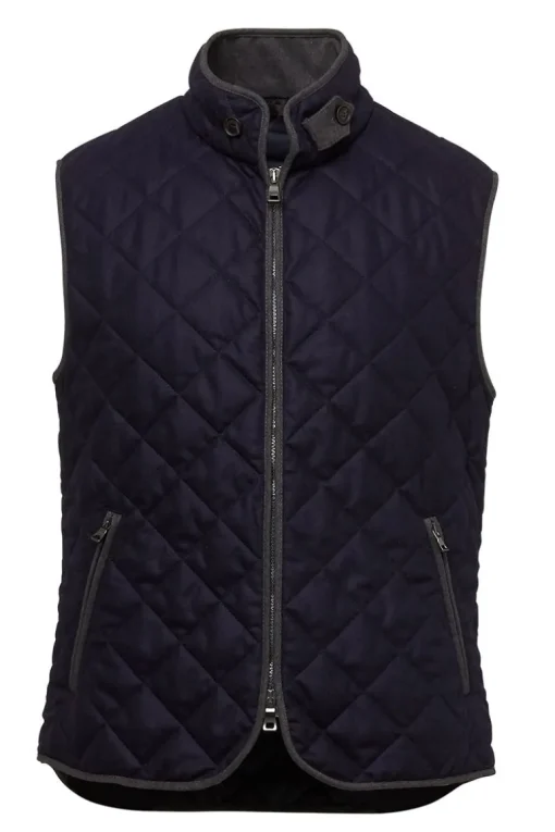 Flannel Quilted Vest