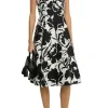 Floral Chiné Bustier Dress