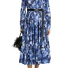 Floral Chiné Shirtdress
