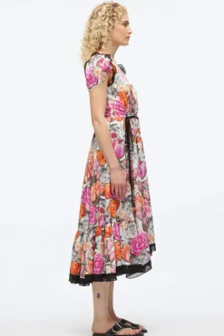 Floral Collage Dress