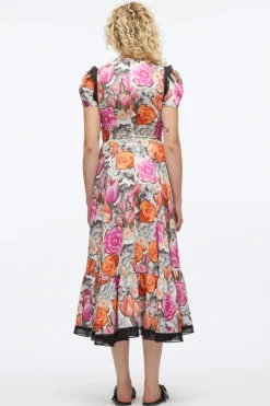 Floral Collage Dress
