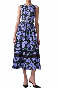 Floral Print Midi Dress