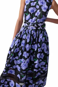 Floral Print Midi Dress