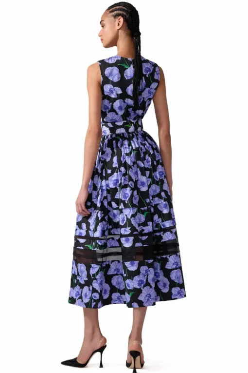 Floral Print Midi Dress