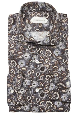 Floral Print Sport Shirt