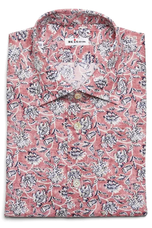 Floral Print Sport Shirt